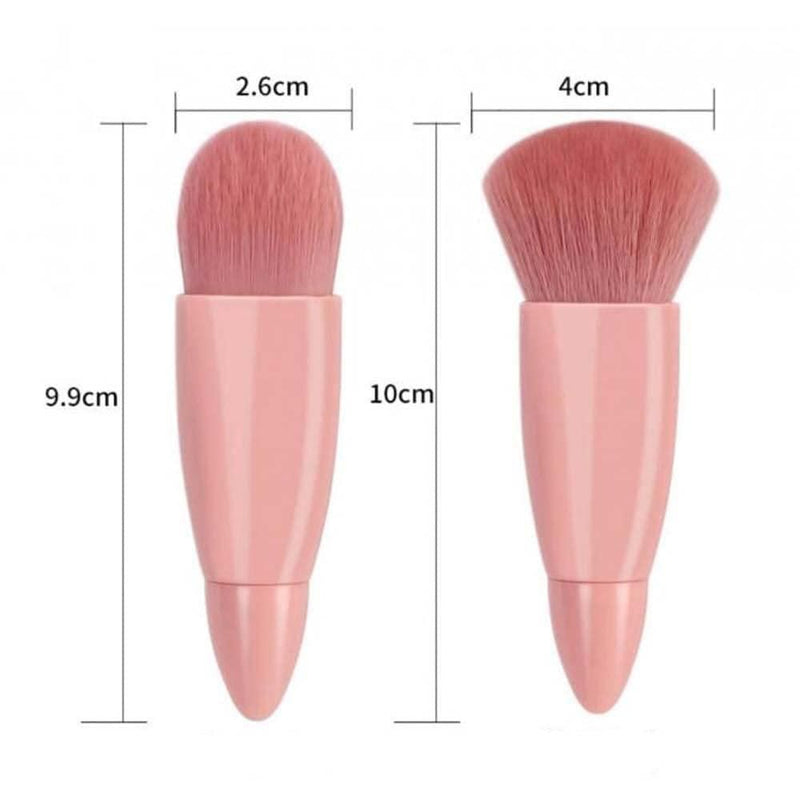 Seekh Sagar Cosmetic Brushes Kit with Mirror (MultiColor)