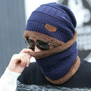 Blue Woolen Head & Neck Cap