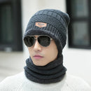 Grey Woolen Head & Neck Cap