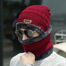 Maroon Woolen Head & Neck Cap